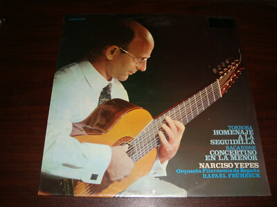 Narciso Yepes Notas Sobre la guitarra de diez cuerdas lp | eBay