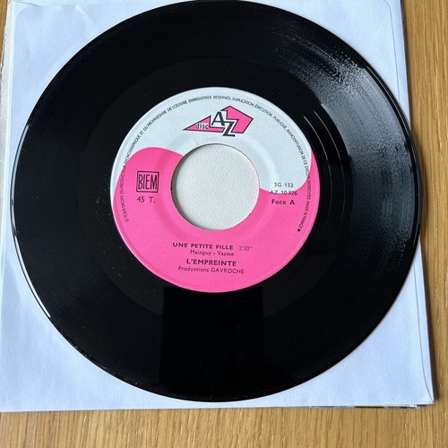 L'empreinte - Une Petite Fille / I'am In Love - 7” Single - Mod /Le Beat Bespoke - Picture 3 of 4