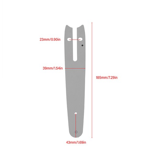 1/2/4 Stücke Zoll 40CM Sägekette Kettensäge Ersatzkette 59TG 3/8" LP .050"1,3mm - Bild 18 von 20