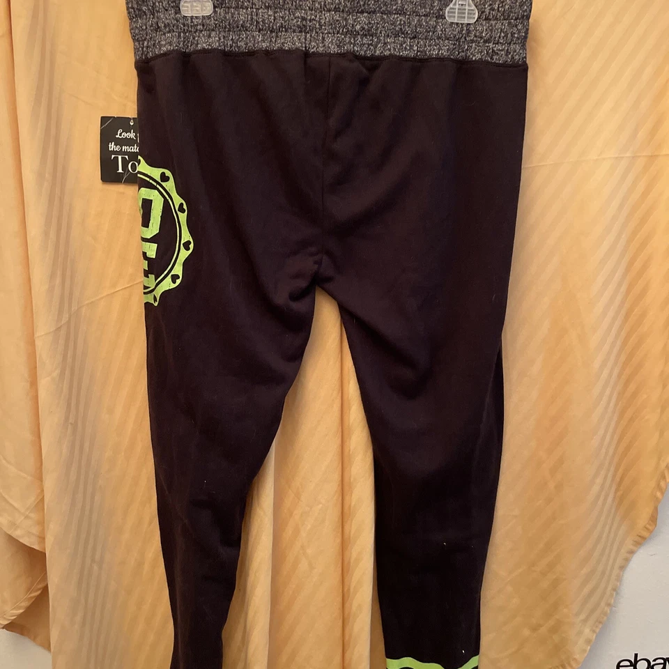 Pantalones de descanso Bobbie Brooks plus para mujer negros talla 1X Foto 3 de 4