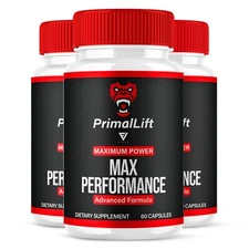 (3 Pack) Primal Lift Capsules Primal Lift Performance Supplement (180 Capsules)