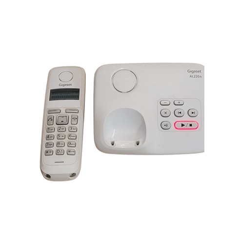 Gigaset A220 Mobilteil inklusiv Basisstation AL220A mit Anrufbeantworter - Zdjęcie 4 z 8