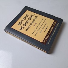 Self Help Book Dont Sweat the Small Stuff Richard Carlson Stress Management