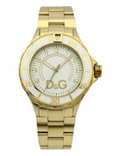 D&G Dolce & Gabbana Women's DW0661 New Anchor Yellow Golden Bracelet Watch
