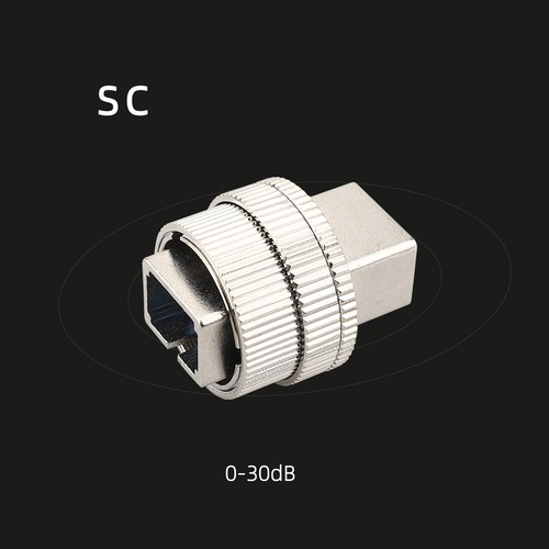 FC SC ST LC SMA Fiber Optic Adjustable Attenuator 0~30dB Mechanical Flange - 第 10/16 張圖片
