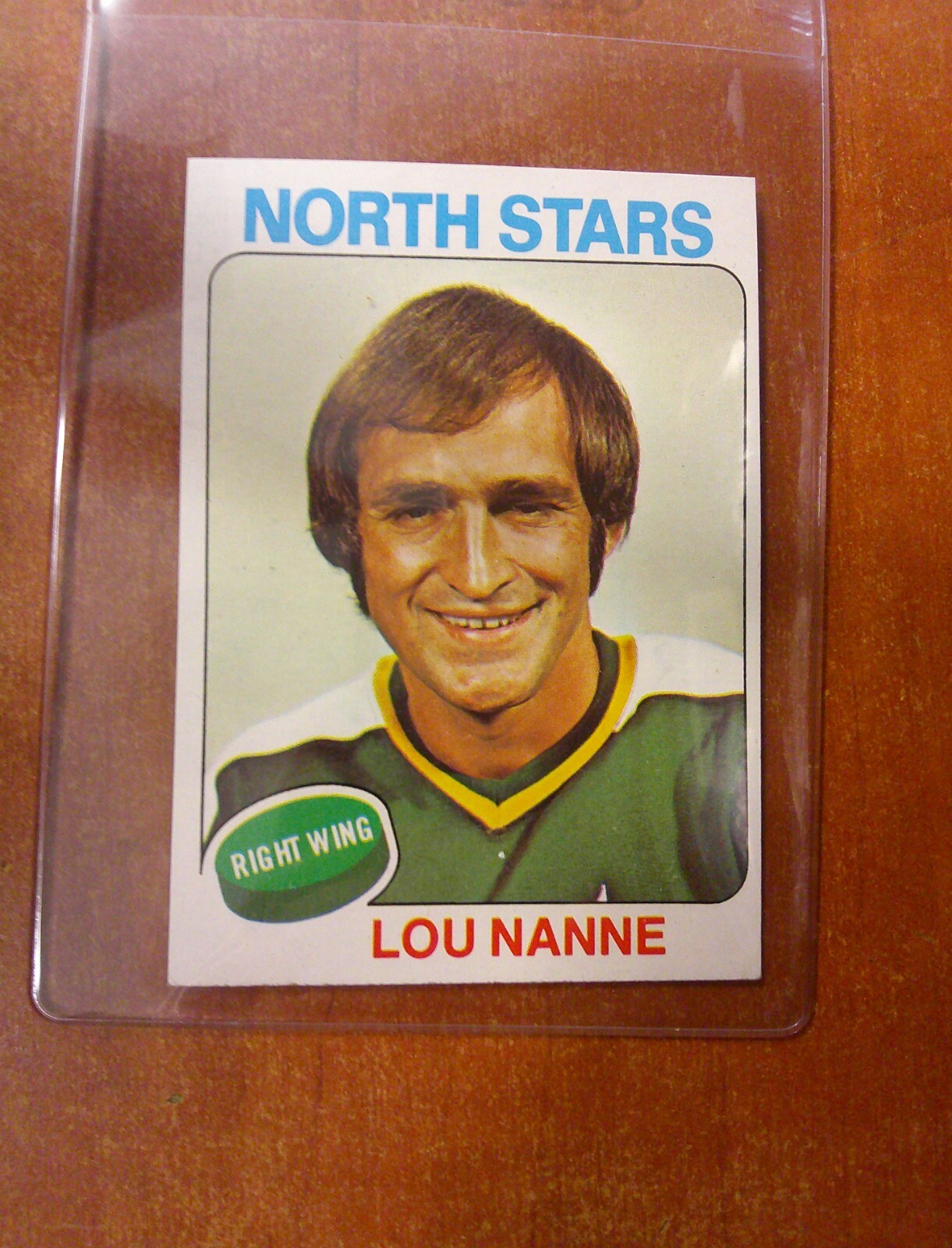 1975-76 Topps - Lou Nanne #143 - MINT - PACK FRESH 🔥