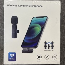 Microphone Canceling Mini Lavalier Lapel Microphone for iPhone 2piece 