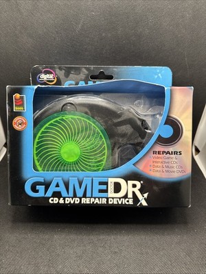 Game Doctor CD & DVD Repair Device Video Games Scratch Fixer Remover 