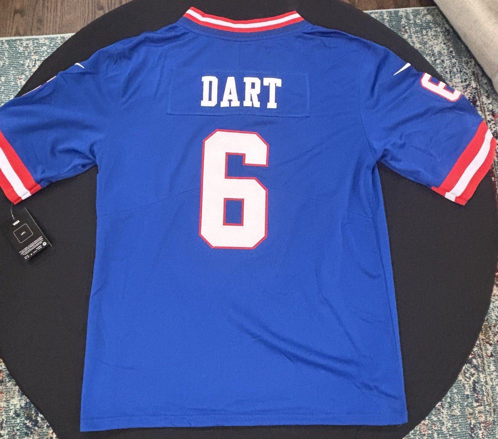 #6 Jaxon Dart Blue Throwback Nike On Field Limited Stitched Jersey BRAND NEW!!!