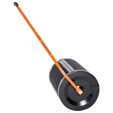 Uimoso 24-Inch Compost Spreader with T-Handle for Lawn and Garden Care