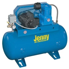 JENNY K2S-30UMS-115/1 Fire Sprinkler Air Compressor,2 hp,Horiz 26JY14