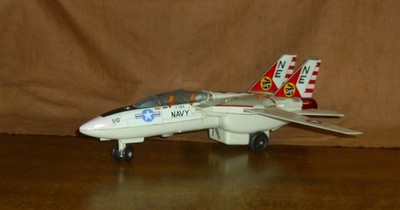 Grumman F-14A Tomcat-33cm lang/35cm Spannweite-Blech/Plaste-Batterie-Zustand 2