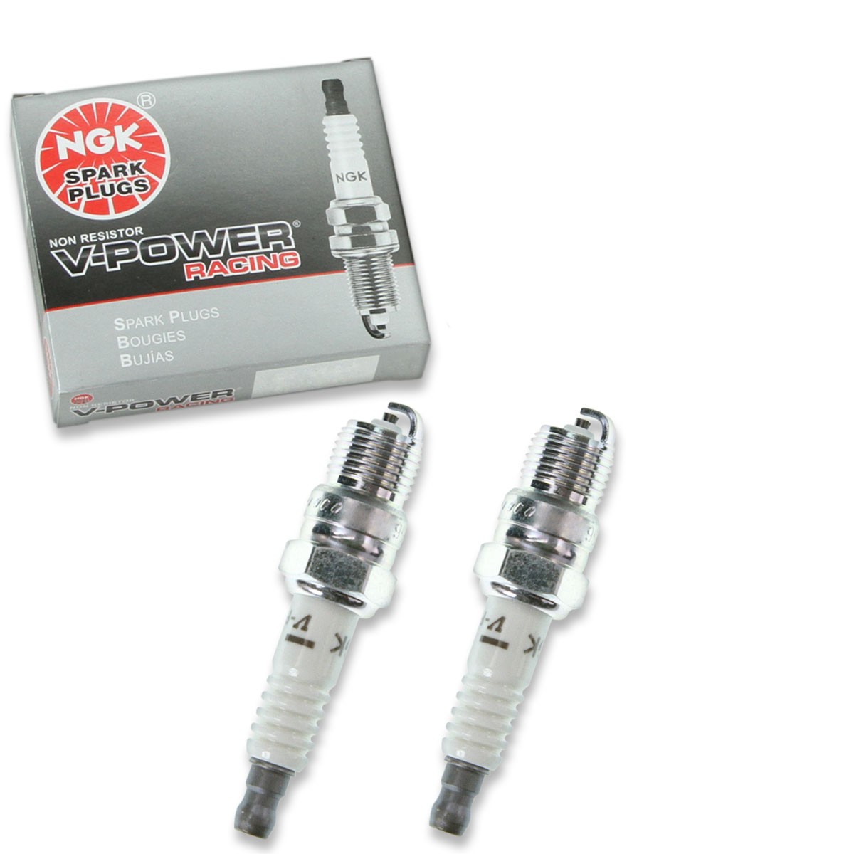 2 pc NGK 6468 R5674-9 V-Power Racing Spark Plugs for V59YC BL60Y 672 436TS yo