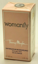    WOMANITY Thierry Mugler,Eau de Parfum Refillable,1 oz 30ml,Discontinued,SEALED