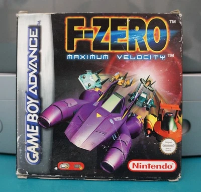 F-Zero Maximum Velocity Game Boy Advance GBA CIB ✅ 100% Authentique Fonctionnel - Photo 1/4