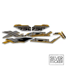 XADV 750 Motorcycle Fairing Decals Anti-Scratch Body Stickers Gold gray silver