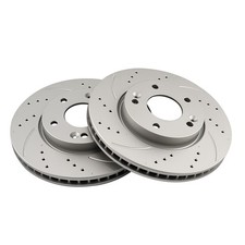 2x Front Brake Rotors for 2010-2013 Kia Forte 2010-2011 Soul 2014 Forte5 980752R