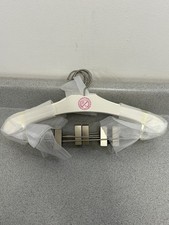 Victoria Secret Clothes Hangers Off White With Pink Brand Stamp Lot Of 15