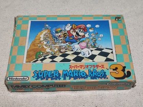 [FC] Super Mario Bros. 3 Famicom with box explanation