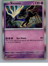 Xerneas 042/086 Rare Chaos Rising Pokemon Holo Near Mint