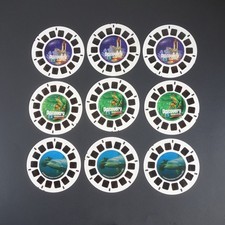 View Master Reels Lot Discovery Channel Space Jungle Creatures Shark 3 Sets 9 pc