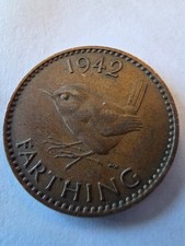 Great Britain 1942 1 Farthing FREE SHIPPING