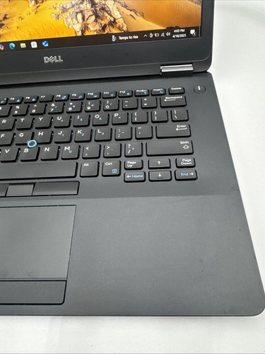 Dell laptop Latitude E7470 14" i7-6600U 8GB 250GB SSD Win 11 Pro WIFI cam - Picture 3 of 9