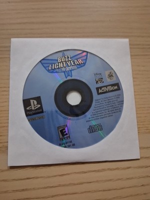 Buzz Lightyear of Star Command (Sony PS1, 2000) Disc Only, Tested, Working