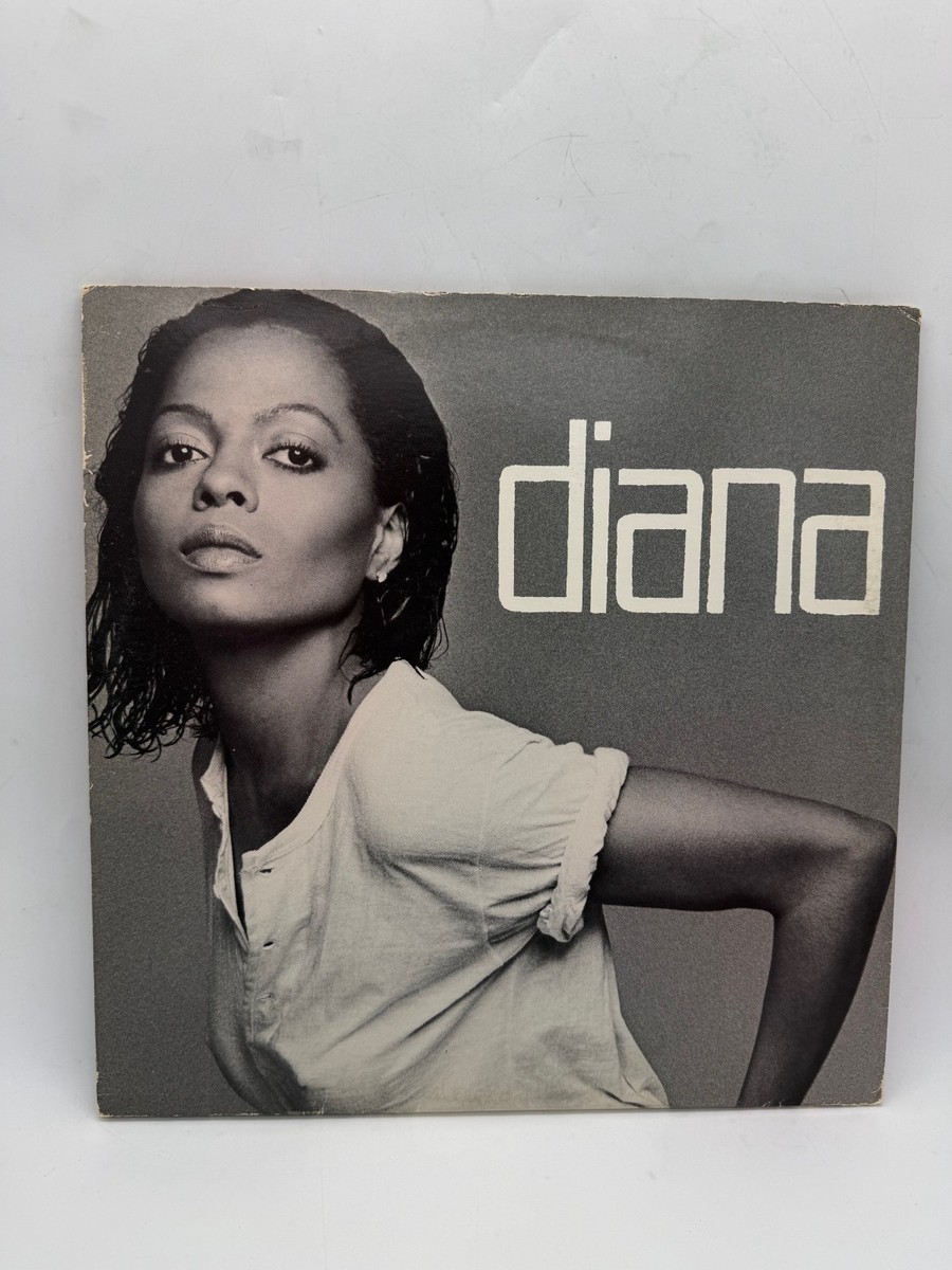 Diana Ross Diana 1980 Vinyl LP Motown M8-936M1 Upside Down I'm