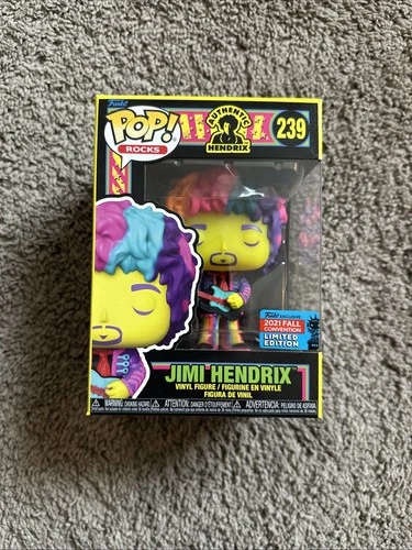 Funko Pop Rocks Jimi Hendrix 239 Shared Exclusive