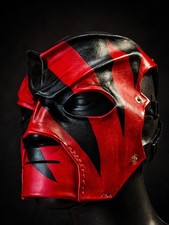 WWE Leather Kane 1997 Wrestling Mask Replica Wwf Custom Made to Order