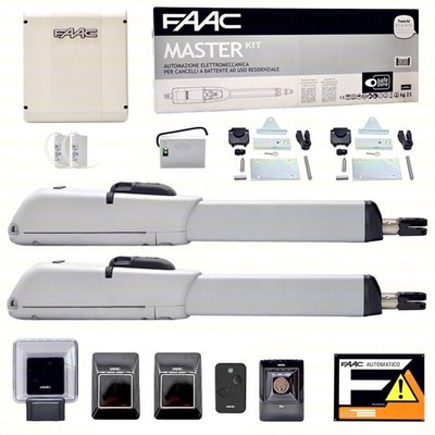 FAAC Master Kit 415 230V Torantrieb Set Schwingflügel Swing Panel 104415445
