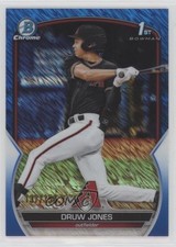 2023 Bowman Chrome Prospects Blue Shimmer Refractor /150 Druw Jones #BCP-25 0uh2