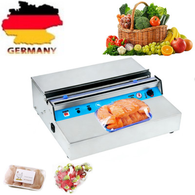 2 in 1 Elektrisch Frischhaltefolie Verpackungsmaschine Wickelfolie 45cm 95W -Neu