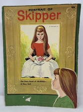   VTG Mattel Portrait Of Skipper Book Of Skipper-A New Doll Wonder Books 1964  