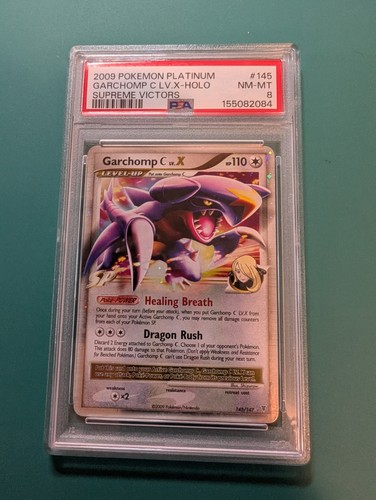 Garchomp C LV.X graded PSA 8 for sale on eBay