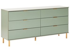 6 Drawer Chest Green WALPOLE