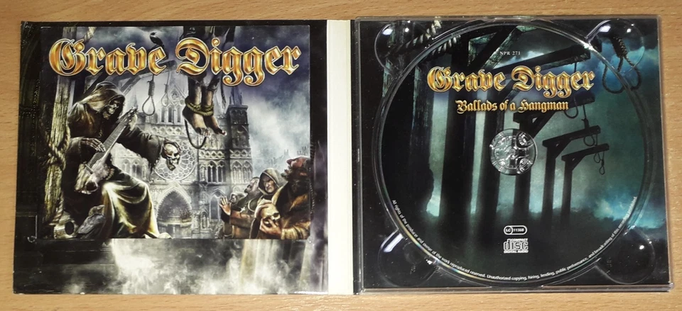 Grave Digger - Ballads of a Hangman CD Digipak (Heavy/Power Metal) *Zustand Gut* - Bild 4 von 4