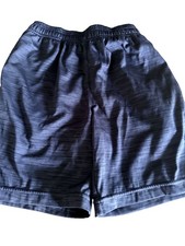 Head Youth Sm 7/8 Athletic Shorts Black Performance Moisture Wicking