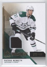 2014-15 SP Game Used Rookies Gold Jerseys 168/499 Patrik Nemeth #107 g5j