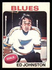 1975-76 O-Pee-Chee #185 Ed Johnston