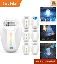 3 Mode Indoor Ultrasonic Insect Repeller - Safe, Effective & Eco-Friendly