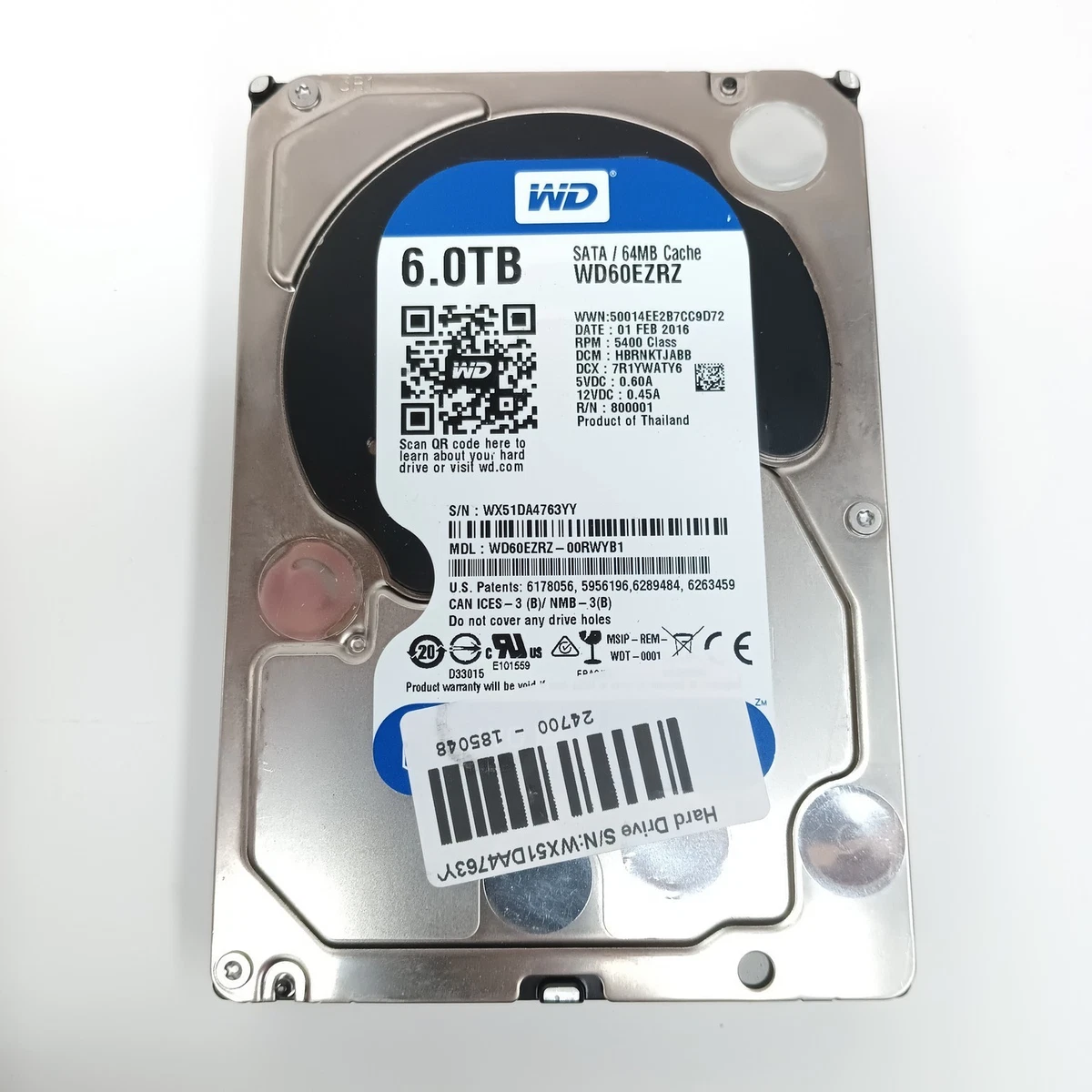 Western Digital 6TB Computer Internal Hard Disk Drives for sale | eBay