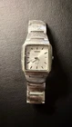Seiko 7N32-0AL0 Stainless Steel Quartz Watch – Silver Dial – Date – New Battery