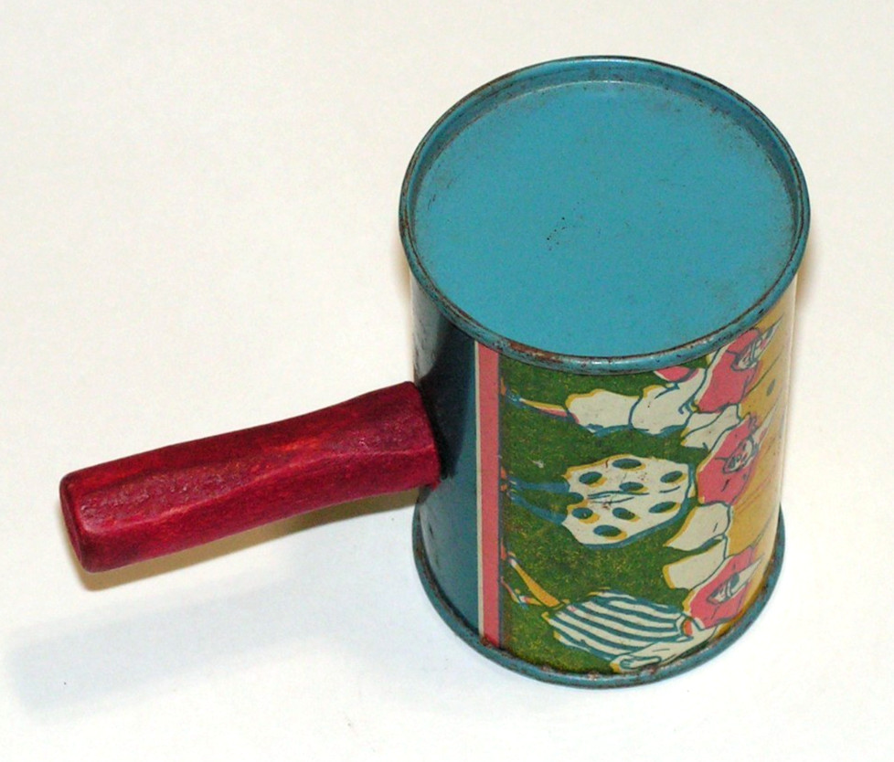 Vintage TC Cohn Tin Lithograph Noise Maker Antique Litho Toy USA