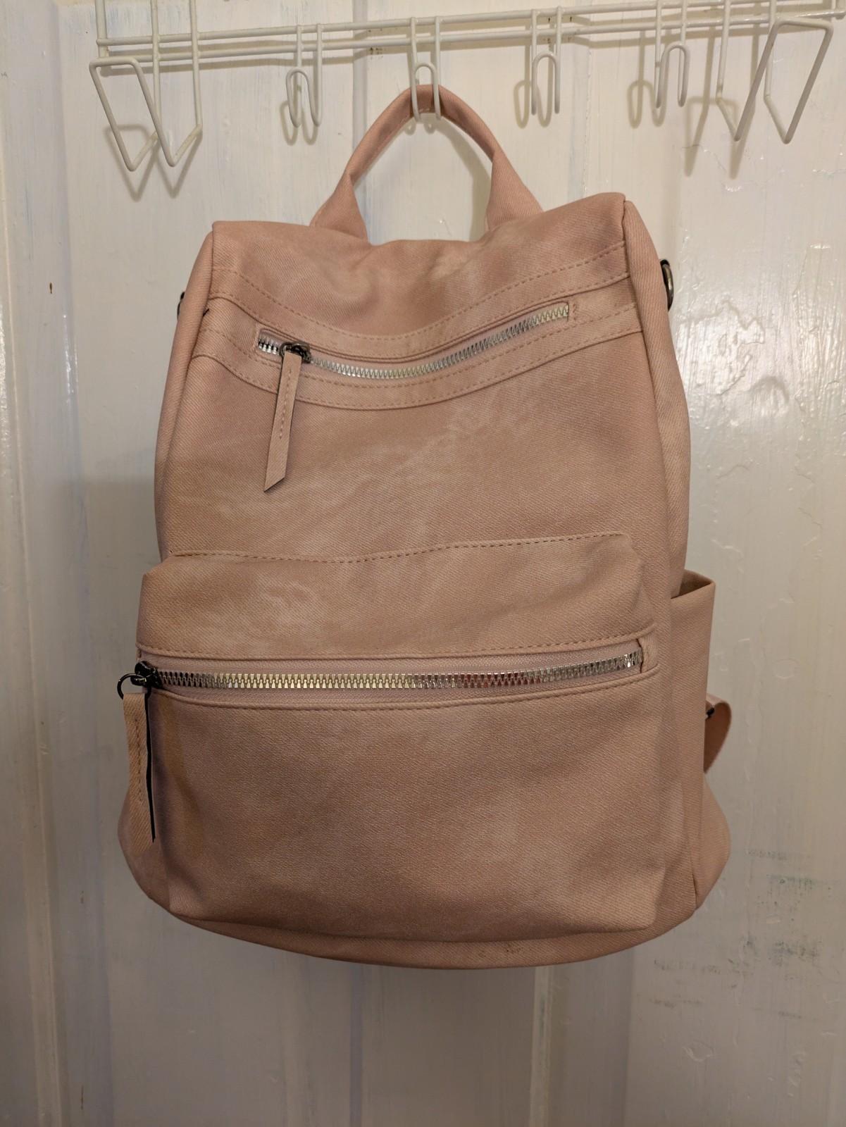 Medium Size Light Pink Backpack