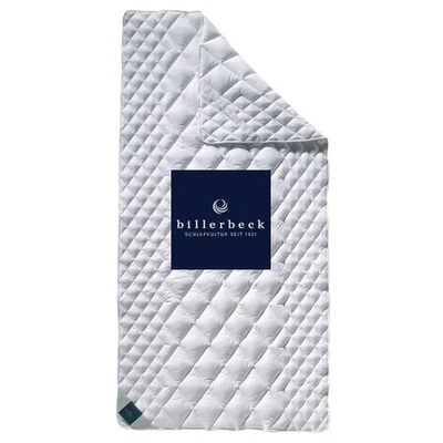 Matratzenauflage Unterbett Billerbeck Basic Natur 100% Baumwolle kochfest SoPo - Bild 1 von 2