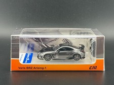 Cm Model Subaru Brz Varis Widebody Custom Metallic Gray W Extra Wheels Set 164