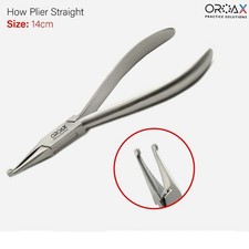 Dental How Plier Straight 14cm Orthodontic Wire Bending Instrument