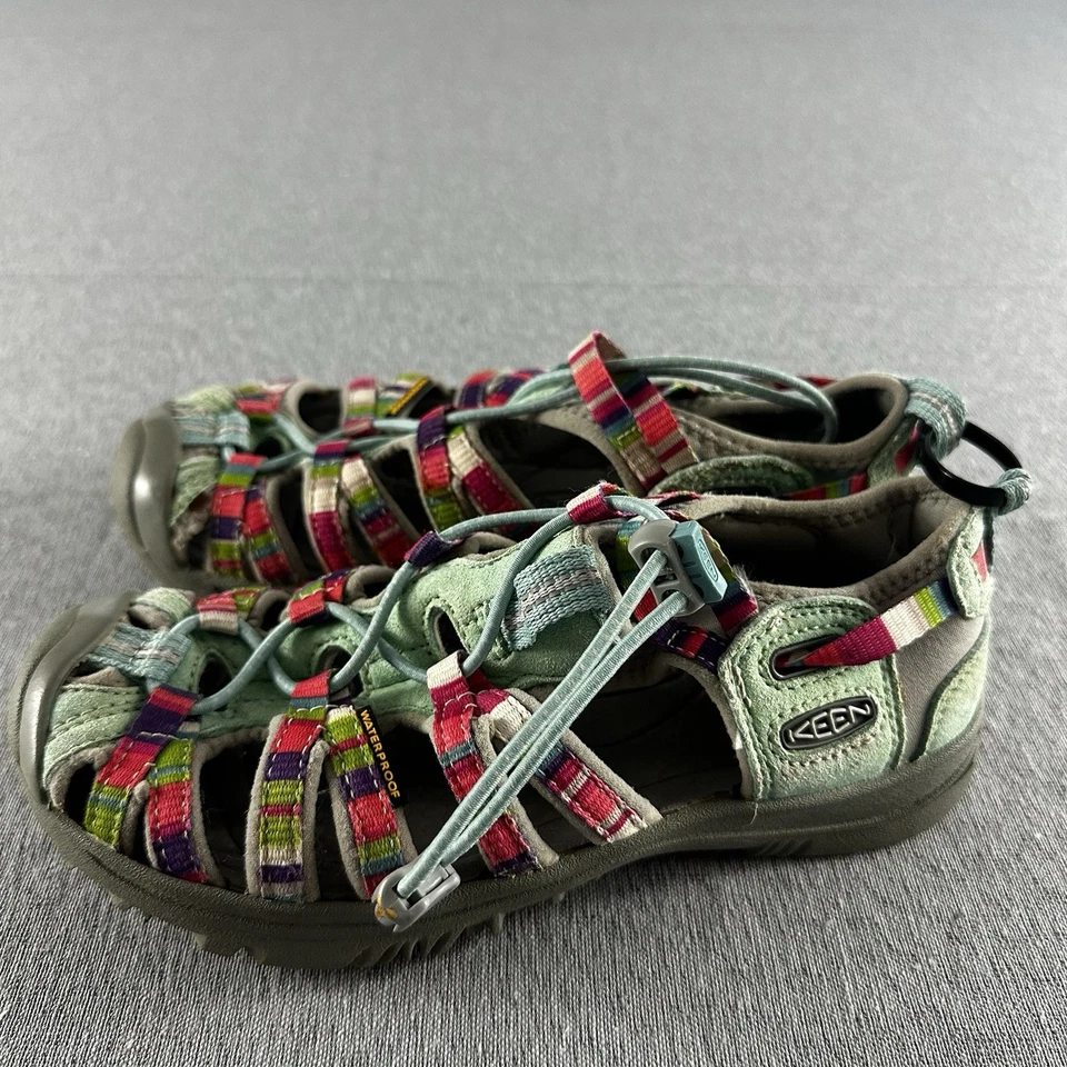Sandalias de playa Keen Whisper Raya Fusion niños 2 niñas correa deportiva 1014257 coloridas Foto 2 de 4